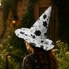 Halloween Witch Hat with Tall Pointed Top for Women's Party Costume