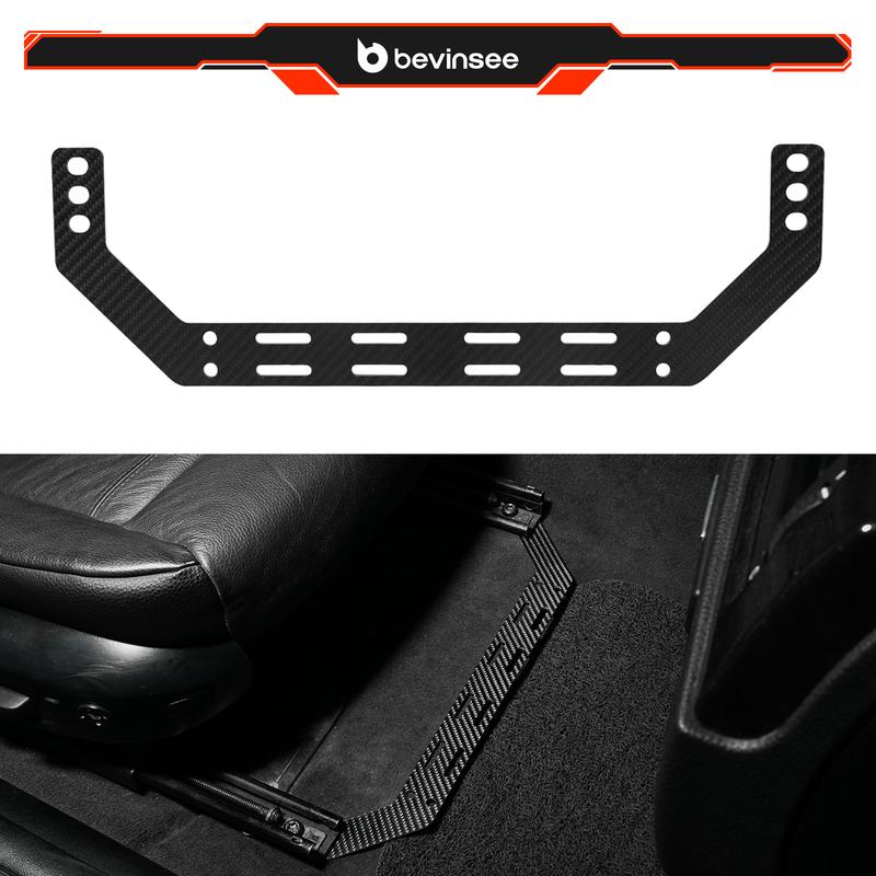 BEVEE Carbon Fiber Seat Mount Holder Bracket for BMW E90 E92 E93 E91 2005-2013