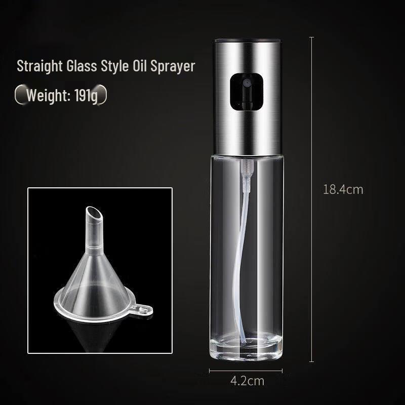 ZISIZ Stainless Steel Oil Spray Bottle