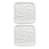 2Pcs Plunger Trays Fast-Drying Air Mats Easy to Clean Reusable