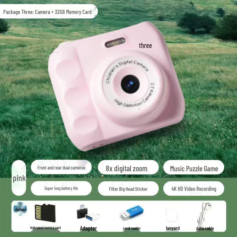 מצלמת פילם רטרו ברזולוציה גבוהה לנסיעות ולקמפוס, אידיאלית לימי הולדת