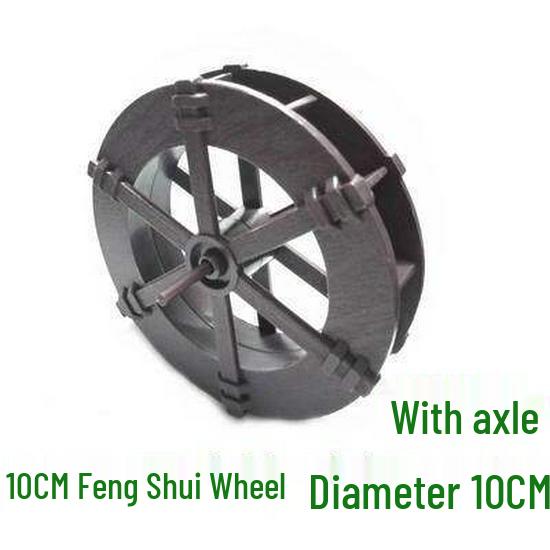 Plastic Water Wheel Rockery Fountain Garden Ornament