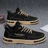 Men's Shoes Spring Breathable Kitchen Work Non-slip Waterproof Wear-resistant Labor Insurance Men's Black Casual Sneakers