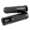 2X 7/8" Motorcycle CNC Bike Bicycle Aluminum Handlebar Rubber Gel Hand Grips For Honda Yamaha Kawasaki Suzuki Benelli