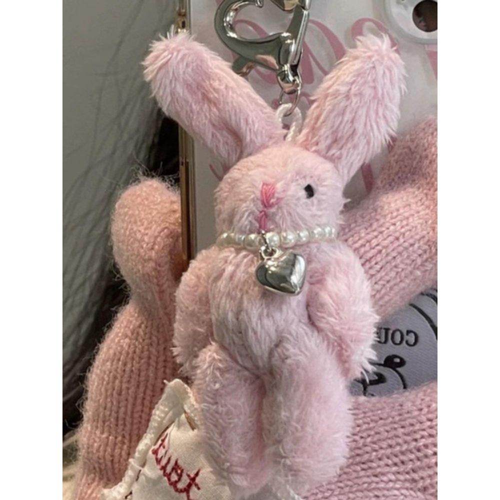 

bookaz [bookaz] y2k rabbit keychain white