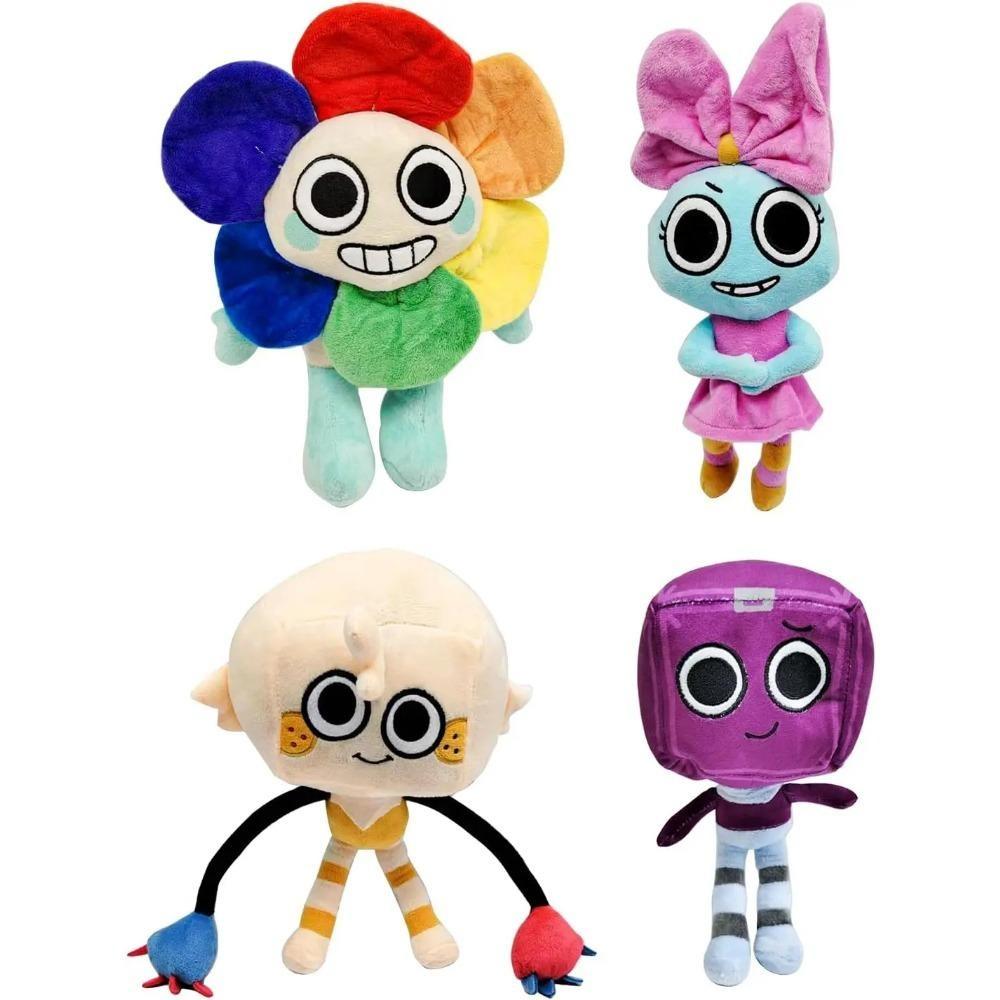 Dandy's World Plush Adorable Pillow Home Decors Horror Game Dandys World Rodger Goob Plushie Cute Anime Stuffed Soft Toy