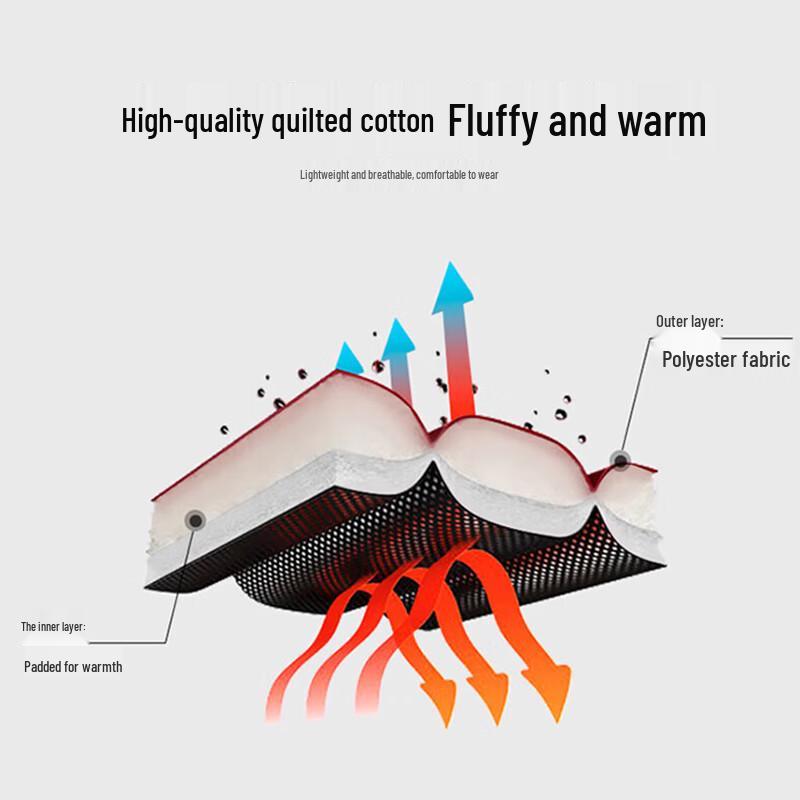 Warrior Men's Stand Collar Padded Winter Jacket