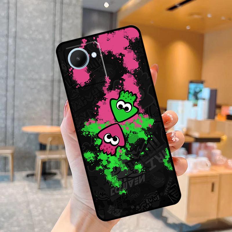 Splatoon 2 Case For Realme C55 C33 C31 C35 C30 C11 C15 C25s C21Y GT Neo 5 3T 2T 8 9 10 11 Pro Plus