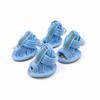 Summer Dog Shoes Breathable Mesh Puppy Pet Dog Shoes For Small Dogs Cats Cute Anti-Slip Chihuahua Pug Sandals Shoe Candy Colors