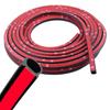 Quikaboo Weather Strip, Large D Shape, 32.8 Ft (10 M), Silent Mall, Car Door