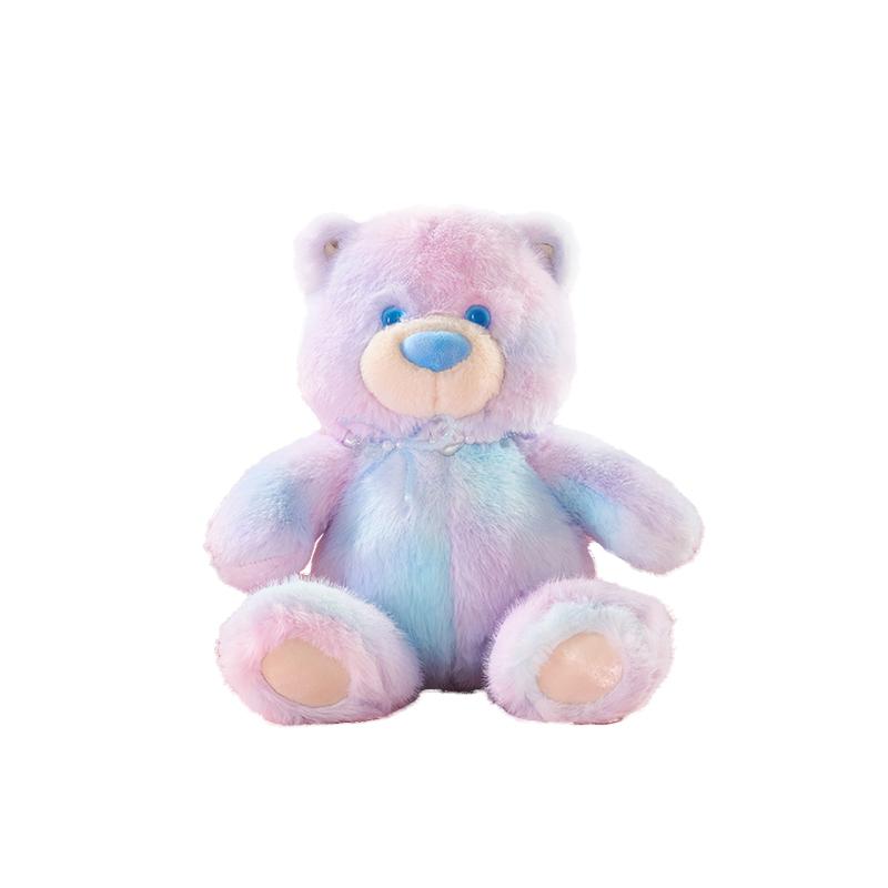 MINISO Giford Bear Радужно-синяя Медвежья Кукла Плюшевая Кукла Высота 23 см Кукла