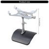 Professional Anti Vibration Guitar Support Silver Adjustable Clamp Black Nonslip Base Present for Classical Player