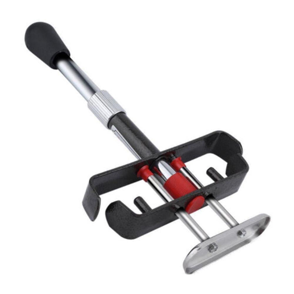 Car Anti Theft Lock Retractable Foot Pedal Clutch Lock Heavy Duty Brake Pedal Lock with 3 Keys for Car Truck SUV Van