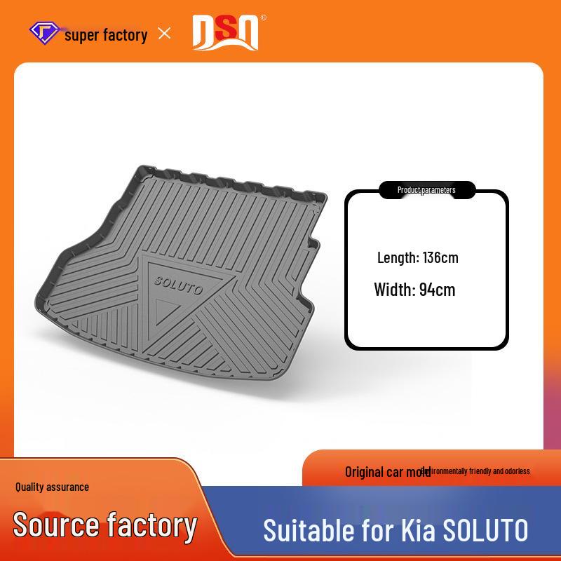 Kia Picanto/Soluto Trunk Mat Liner