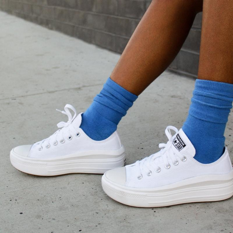 Converse Chuck Taylor All Star Move Low Collection White 570257c Black 570256c