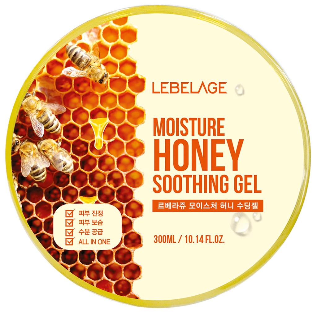LEBELAGE Moisture Honey Soothing Gel Radiant Hydration Glow 300ml