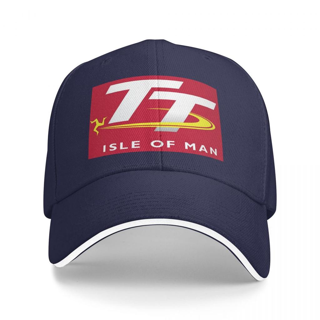 Isle Of Man TT Races Motorcycle Print Baseball Caps Snapback Baseball Hats Breathable Casual Casquette Outdoor for Men And Women