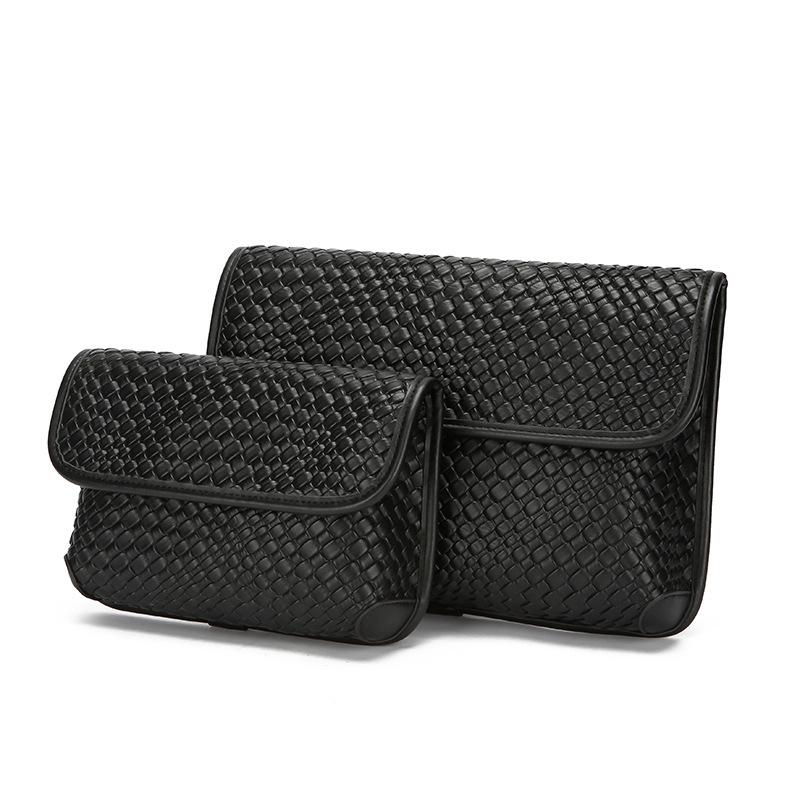 

Мужская деловая повседневная сумка через плечо на одно плечо, вместительная сумка через плечо small чёрный