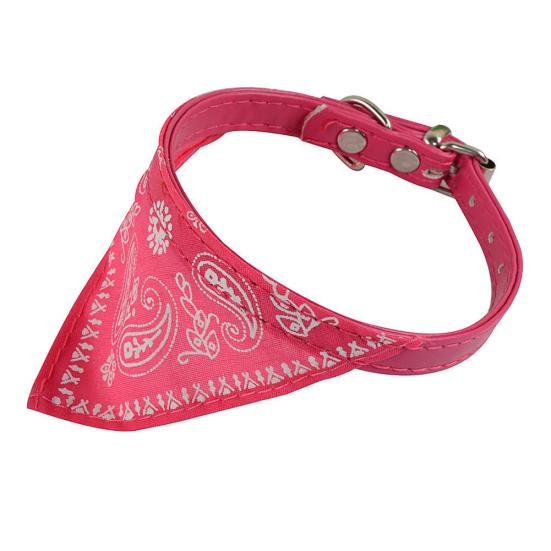 Pet Cats Small Dog Collar Adjustable Scarf Triangle Neckerchief Bandana Towel