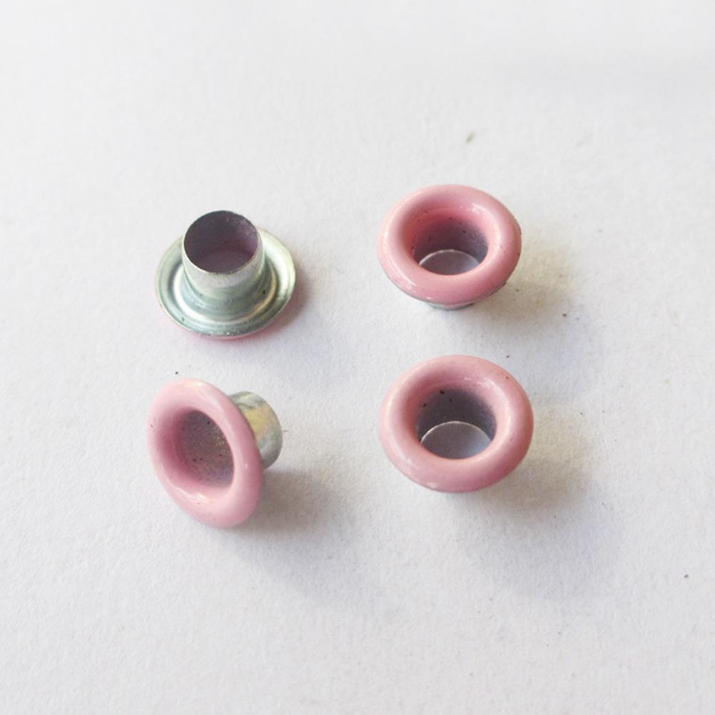 

100pcs Grommets Kit 8Mm Colored Metal Eyelets For Diy Crafts Shoes Bags Clothing Canvas Tents Rivet Buckle Home Office Use Size 2
