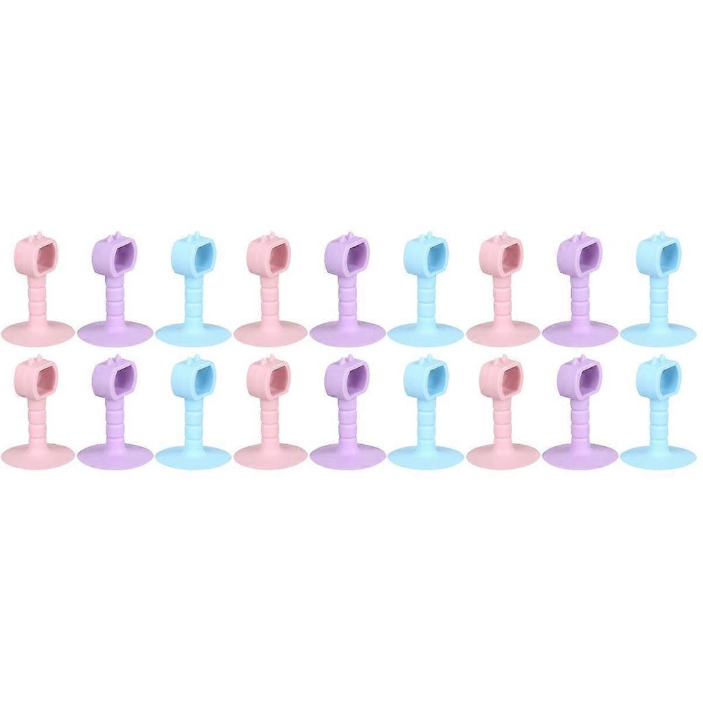 Door Stopper Hold-Open Door Catch for Home Use 18Pcs Silicone Wall Protector
