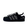 Originals Superstar 2 Line Field God Abrasion Resistant Low Top Skateboard Shoes Unisex Black White JI0079(Team1746-)