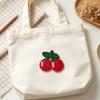 Sew On Fruit Applique Patches Set with Knit Cotton Texture, 20 Mini Fabric Patches for Clothes Bags Hats Shoes and Small Repair Coverups