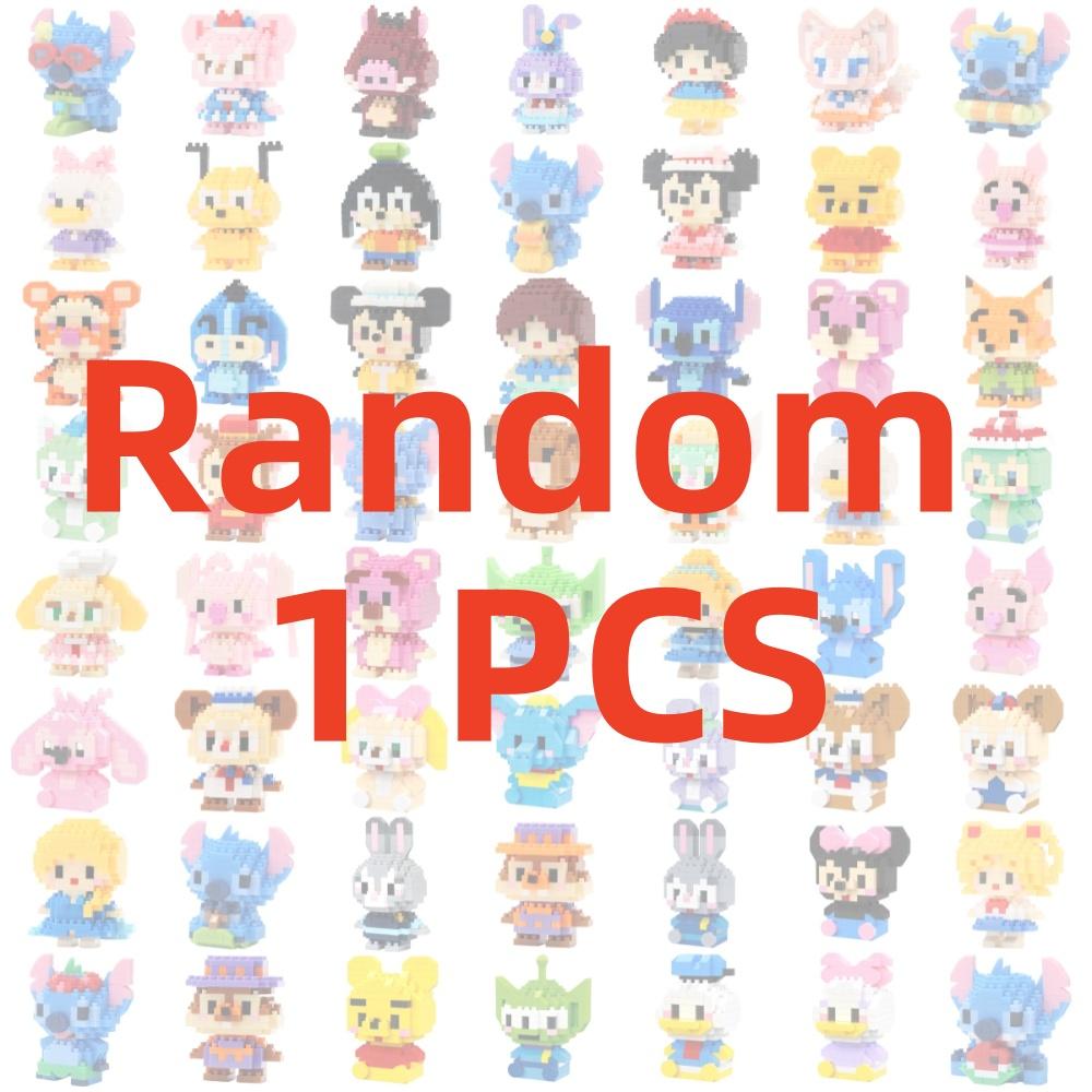 Zootopia Small LinaBell Building Blocks Judy Nick Model Donald Duck Education Lotso Toys Mickey Mouse For Kids Birthday