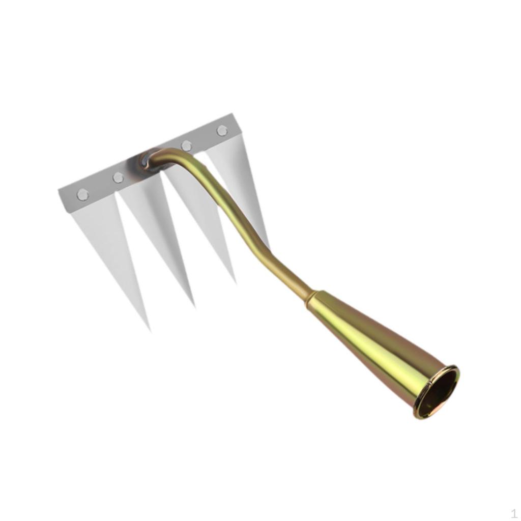 Detachable Gardening Hand Weeder Tool Manual Claw Loosening Soil Heavy Duty Weeding Rake Weed