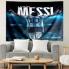 Lionel Messi Print Tapestry, Lightweight Wall Hanging, for Bedroom, Dorm, Living Room, Home Art Decor - Birthday Christmas Gift for Friends