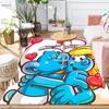 Blue Smur-f Characters Area Rug Suitable for Indoor And Outdoor,Carpets for Kitchens, Homes, Offices, Living Rooms,Home Decor,Christmas Gift