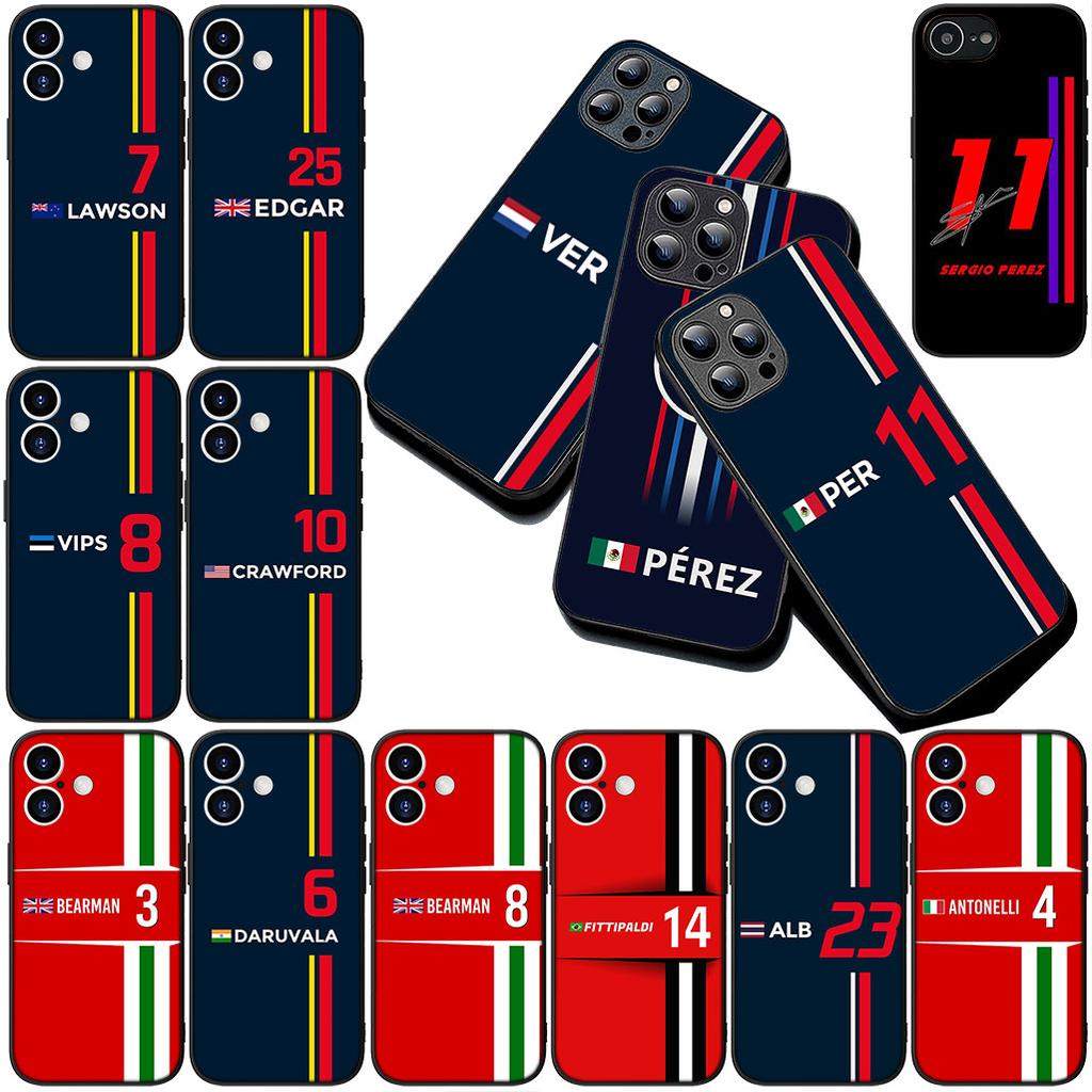 Cover for Xiaomi Poco C75 C65 C85 X7 X6 M8 F7 F8 Ultra F6 Pro Casing Phone Case Racing Formulas No 11 7 8 14 1 F1s Number