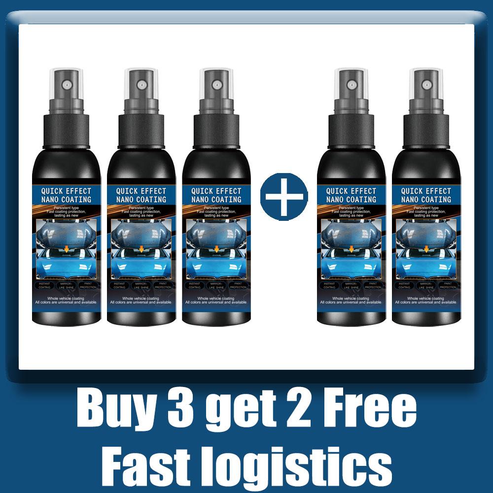 Car Nano Coating Brightening Cars Paint Kit - Professional Auto Polishing Tool, High Gloss Car Paint Scratch Repair Protection