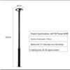 Custom UFO Shaped Solar Powered Waterproof Outdoor Lamp - Super Bright High Power Circular Design