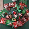 5Pcs Christmas Surprise Blind Bag Keychain Cartoon Santa Claus Snowman Tree Pendant Keyring Bag Hanging Decoration Festive Gift