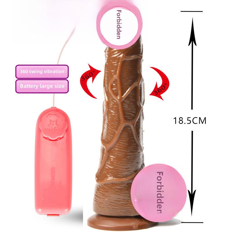 Vibratore elettrico Muhuan Swing per donne – Giocattolo AV realistico per adulti