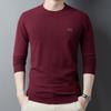 Herbst und Winter Neue männer Rundhals Pullover Dünnen Pullover männer Lange ärmeln Casual Männer Bottom Shirt top