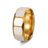 European and American New Jewelry Frosted Multi-faceted Geometric Men's Ring Simple and Fashionable