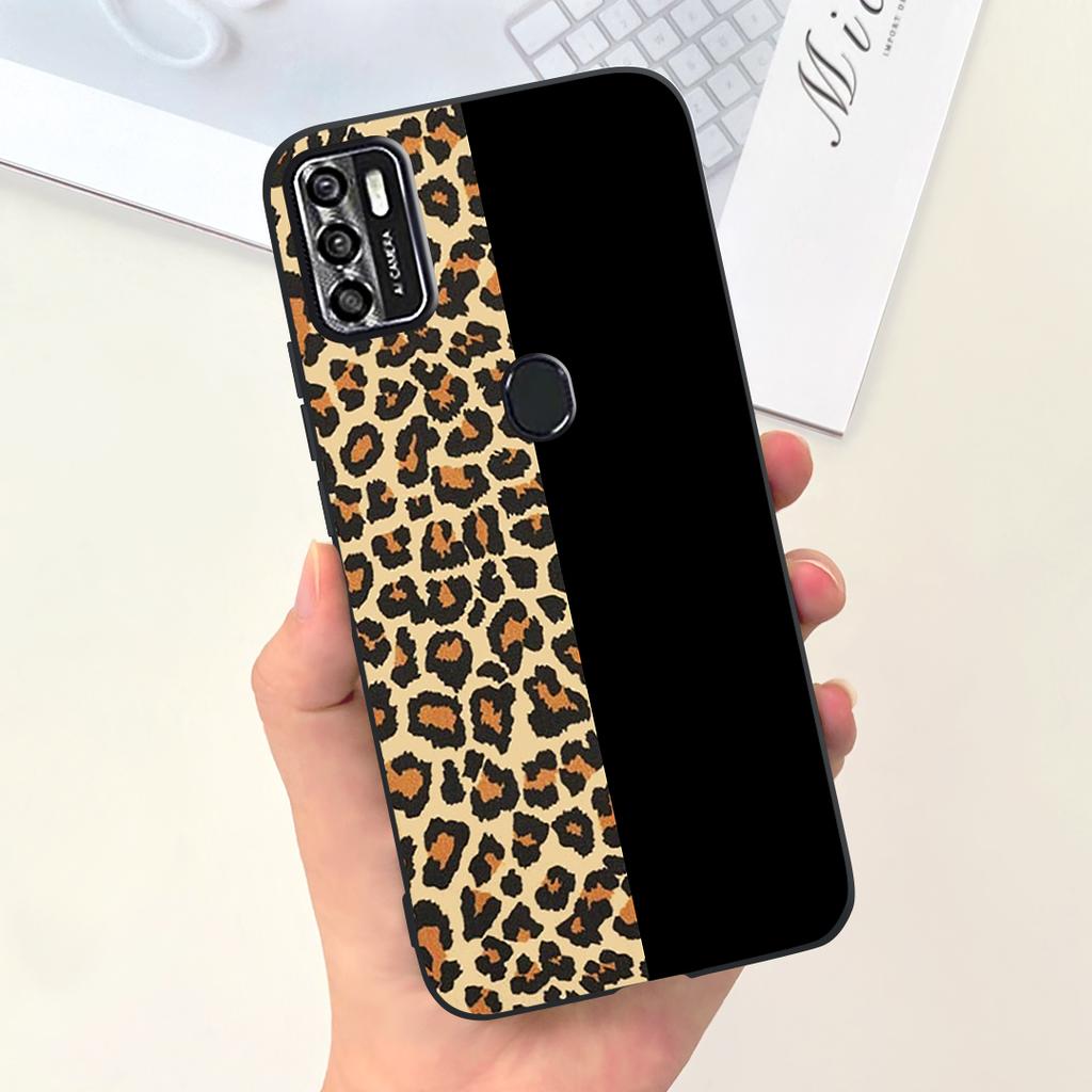 Per Custodia Telefono ZTE Blade A7020 Copertura Posteriore ZTE Blade A7s 2020 Guscio Paraurti Morbido in Silicone Liquido Moda Donna Cielo Stellato Funda Capa