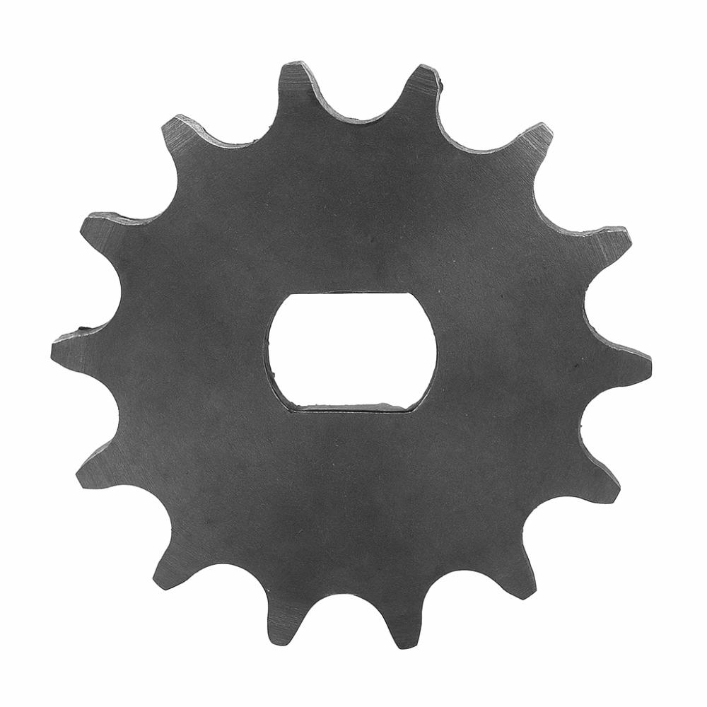 

428 14T Ланцюгова зірочка Внутрішня 12x17мм Зірочка для скутера Міцна шестерня піньйон Електричний скутер чорний