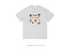 Unisex Fun Print Casual Crew Neck T-Shirt - Age-Reducing, Slimming & Versatile