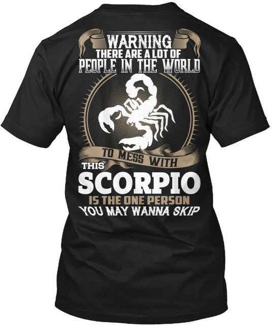 

To Mess With This Scorpio In The T-Shirt Made in the USA Size S to 5XL 3XL