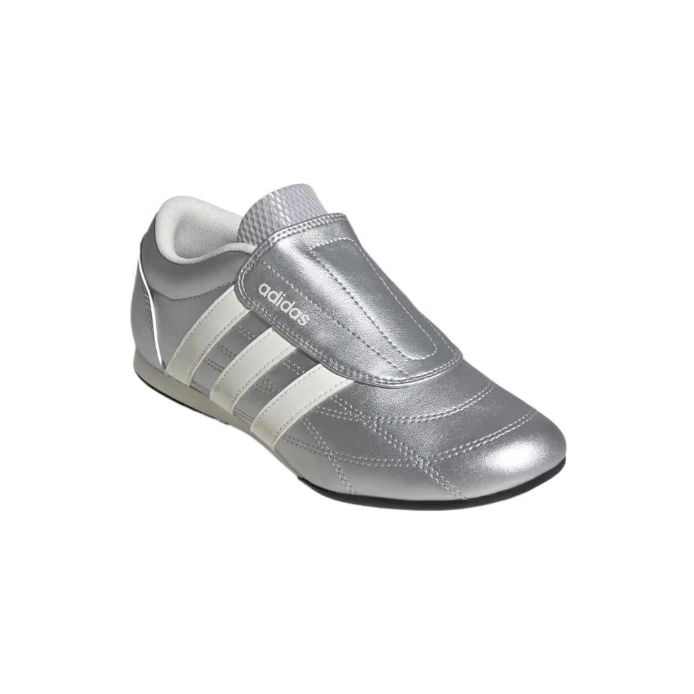 Adidas Tekwen Fashion Minimalist Trendy Durable Low-Top Casual Shoes Women Sneaker Silver JP9448