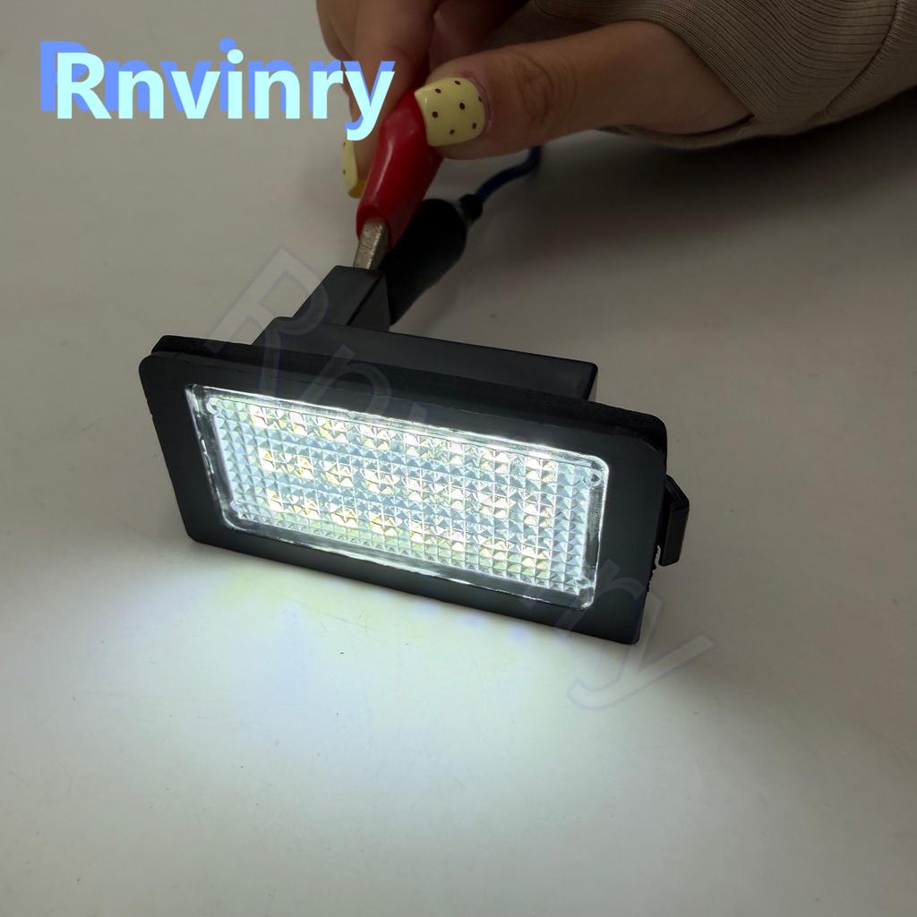 License Plate Lights For BMW E38 1995-2001 Number Plate Lamps 63268352424 Car Tail White Light