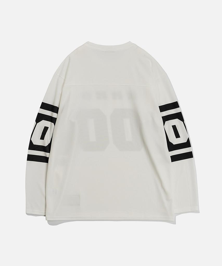 VASTIC Football Jersey Long Sleeve_White