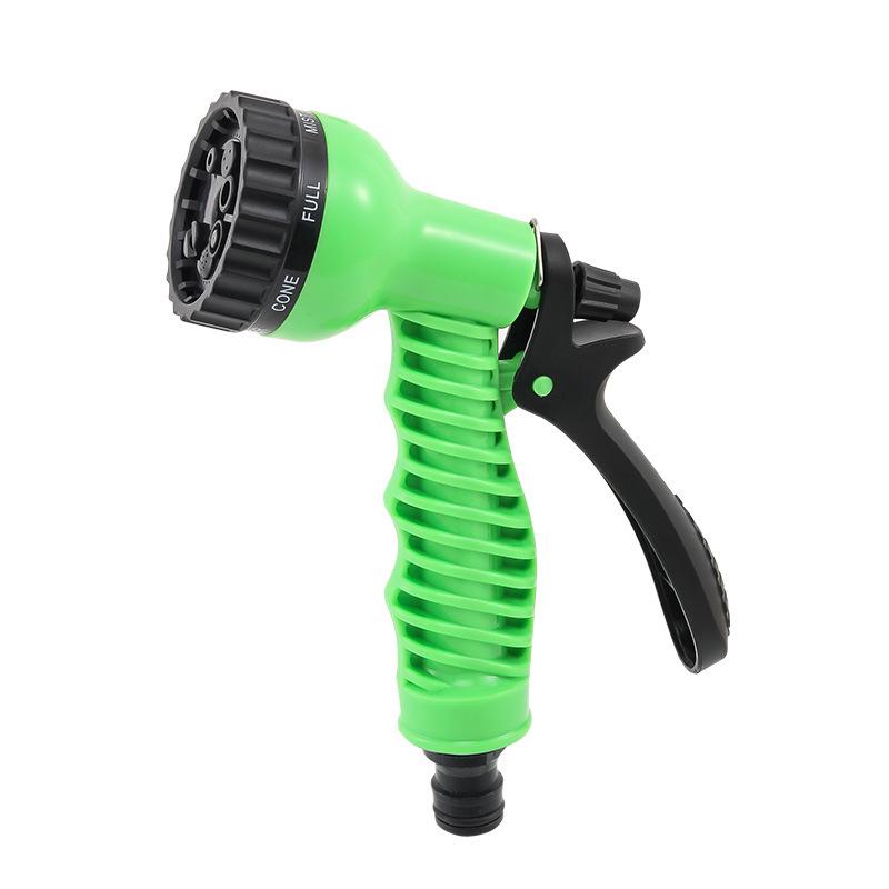 

Apple Green Multifunctional High-Pressure Water Spray Gun: 7-in-1 for Gardening & Car Wash