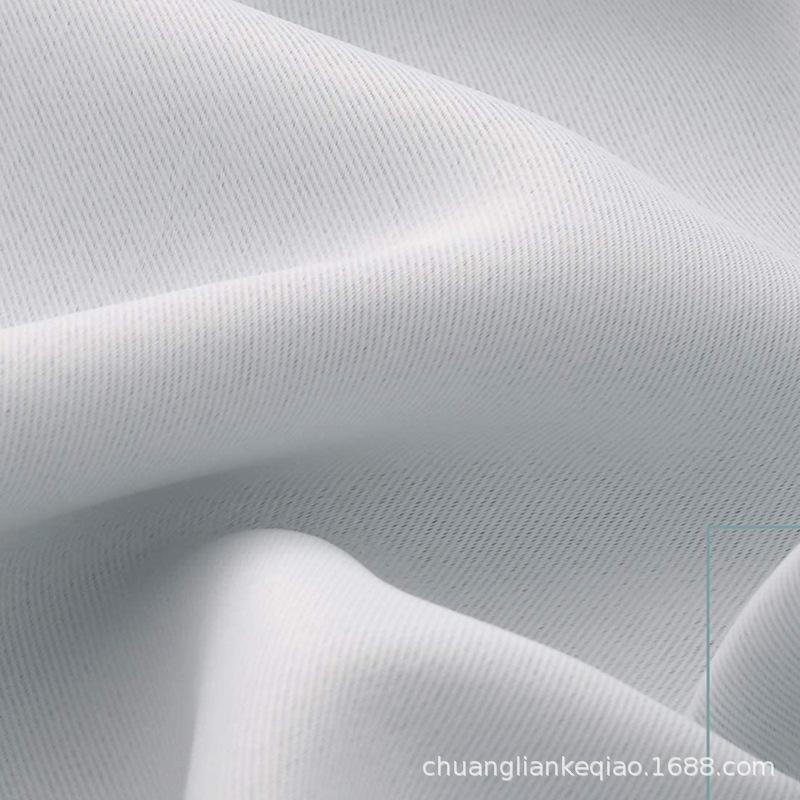 Independent Station High-Precision Solid Color Blackout Finished Curtain Curtain Fabric