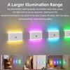 Rechargeable RGB LED Motion Sensor Light: Colorful Magnetic Ambient Lighting for Entryways and Corridors