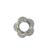 Fashion Rhinestone Sun Jewel Accessories: Zircon Inlaid Crystal Beads and Separators