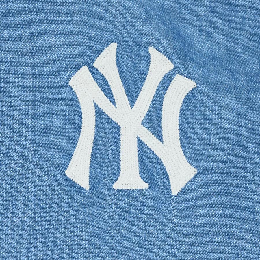 New MLB New York Yankees Denim Jackets Unisex Blue 3ADKR0134-50INS